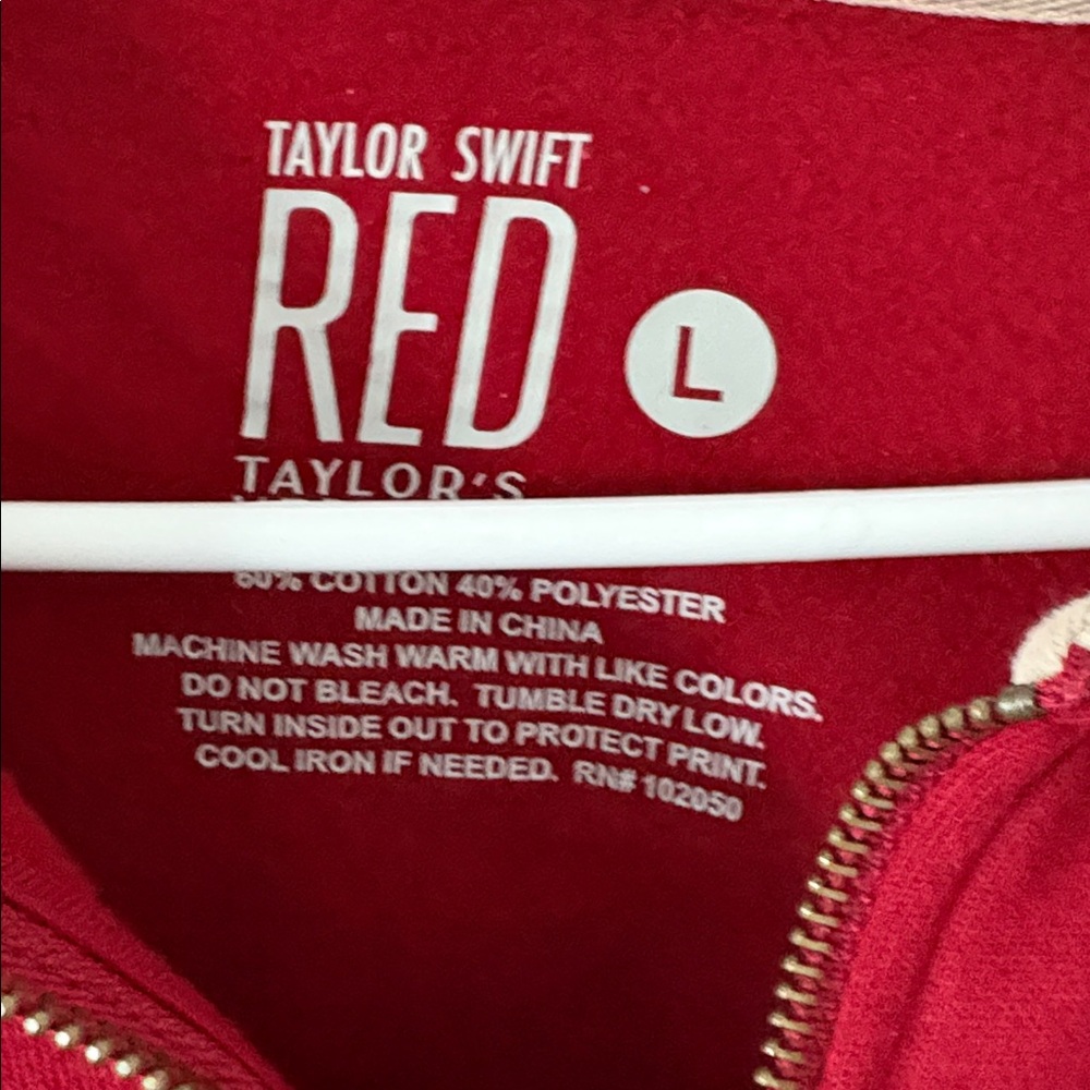 Pre Owned Taylor Swift “Red” All Too Well Pullover - Picture 2 of 6
